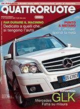 Copertina Quattroruote Novembre 2008