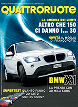 Copertina Quattroruote Ottobre 2009