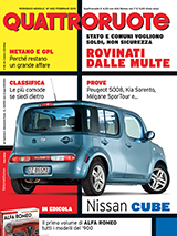 Copertina Quattroruote Febbraio 2010