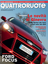 Copertina Quattroruote Marzo 2011