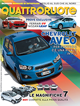 Copertina Quattroruote Agosto 2011
