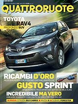 Copertina Quattroruote Aprile 2013
