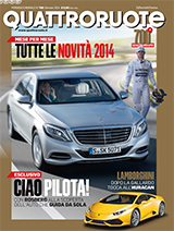 Copertina Quattroruote Gennaio 2014