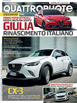 Copertina Quattroruote Luglio 2015
