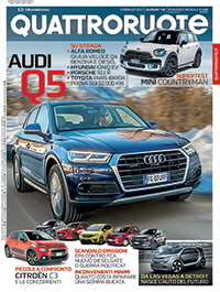 Copertina Quattroruote Febbraio 2017