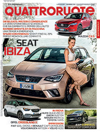 Copertina Quattroruote Luglio 2017