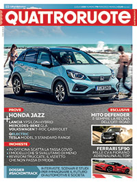 Copertina Quattroruote Luglio 2020