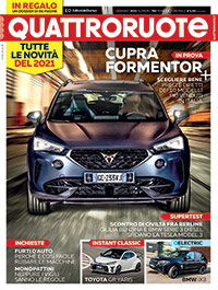 Copertina Quattroruote Gennaio 2021