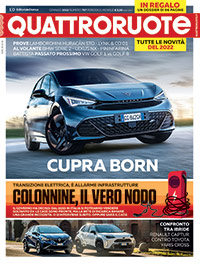 Copertina Quattroruote Gennaio 2022
